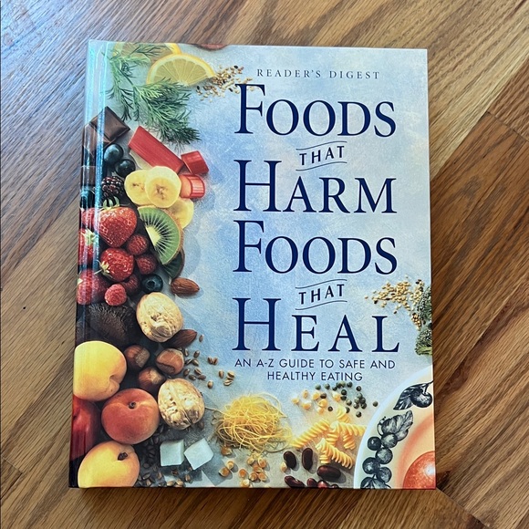 Reader's Digest Foods That Harm Foods That Heal Book Hardcover 1997 Illustration - Picture 1 of 9